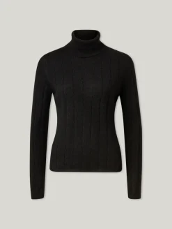 Rollkragenpullover mit Kaschmir