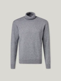 Rollkragenpullover mit Merino