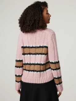 Rollkragenpullover mit Mohair