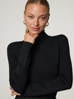 Rollkragenshirt mit Merinowolle