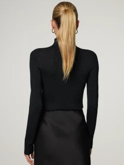 Rollkragenshirt mit Merinowolle