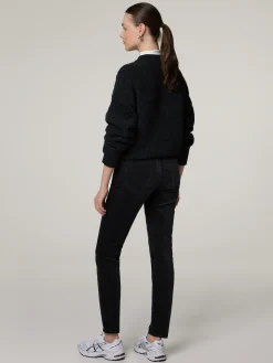 Samthose im Slim Fit LULEA