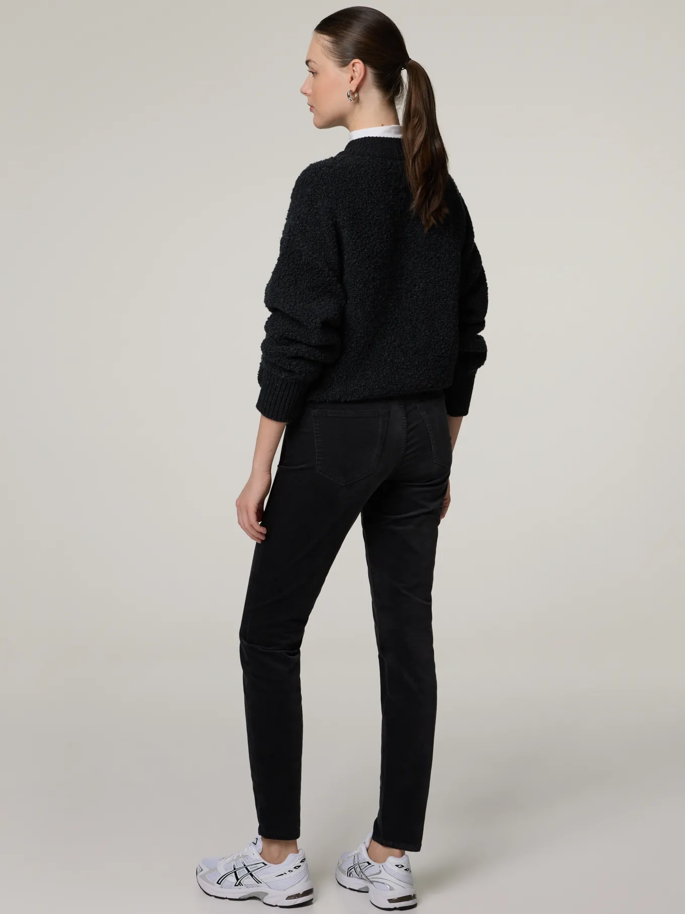 Samthose im Slim Fit LULEA