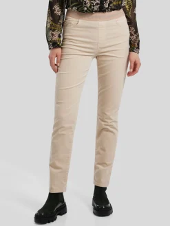 Samthose im Slim Fit SIENA