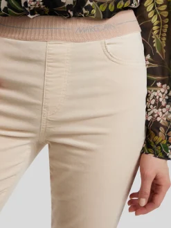 Samthose im Slim Fit SIENA