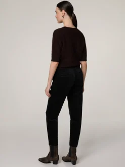 Samthose im Slim Fit SONNETT