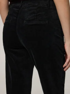 Samthose im Slim Fit SONNETT