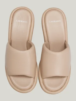 Sandale mit Keilabsatz