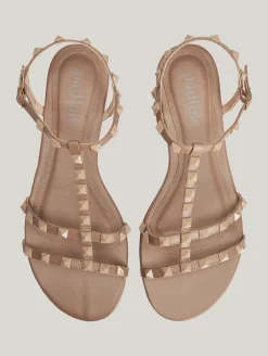 Sandalen mit Nieten