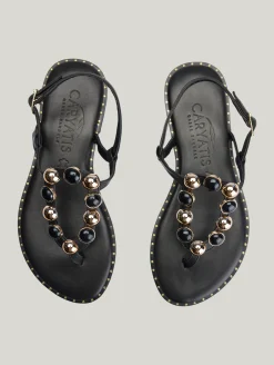 Sandalen mit Steinen