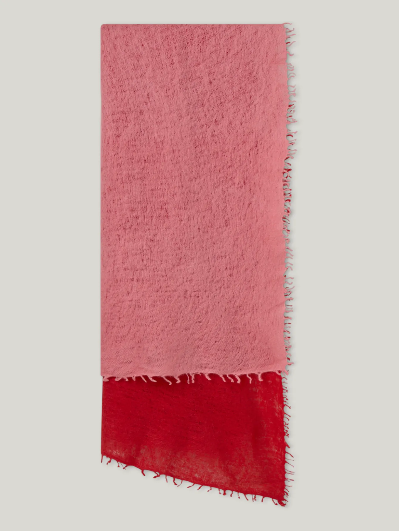 Schal aus Kaschmir mit Fransen