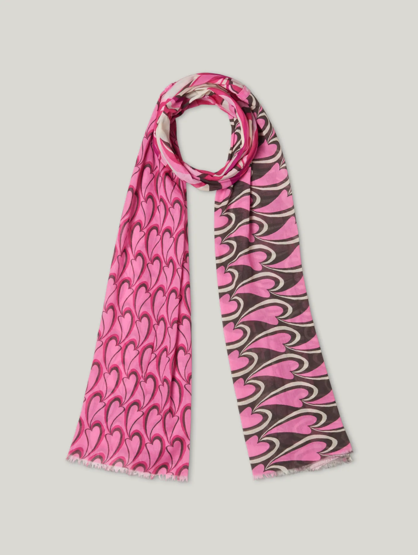 Schal mit Allover-Print