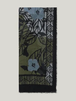 Schal mit Allover-Print