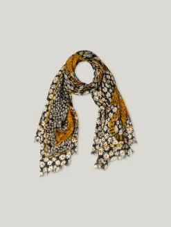 Schal mit Animal-Print