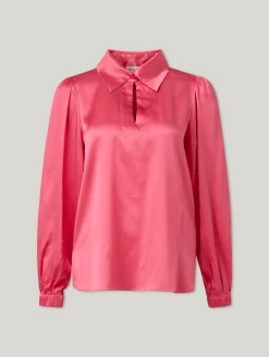 Schluppenbluse aus Seide KIKKI