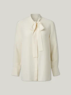 Schluppenbluse aus Seide BRYON