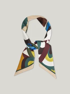 Schmaler Seidenschal