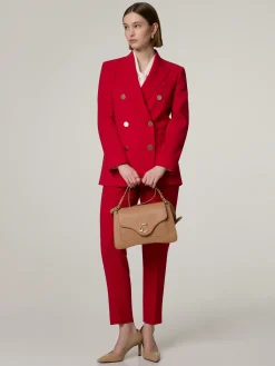 Seidenbluse mit Schluppe CROTONE