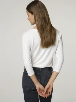 Shirt mit 3/4 Ärmel und Print