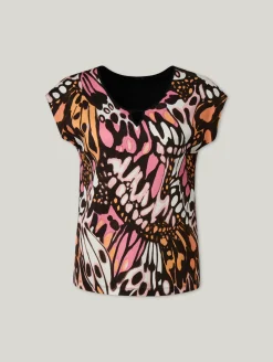 Shirt mit Allover-Print