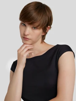 Shirt mit angeschnittenen Ärmel