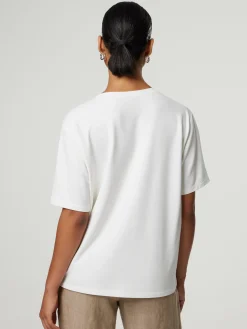 Shirt mit Strasssteinen