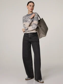 Shopper aus Bouclé BOOK TOTE L