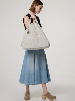 Shopper aus Jacquard