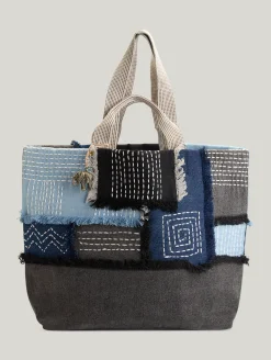 Shopper im Denim-Look