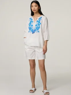 Shorts aus Baumwolle