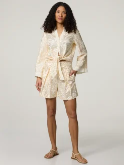 Shorts aus Baumwolle