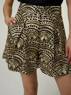 Shorts aus Baumwolle