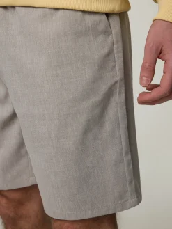 Shorts aus Leinen COMO SLUB