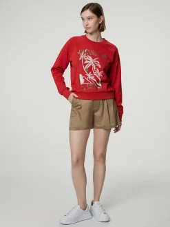 Shorts mit Baumwolle