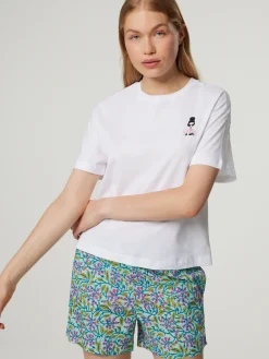 Shorts mit Blumenprint MEAVE