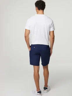 Shorts mit Leinen im Custom Fit