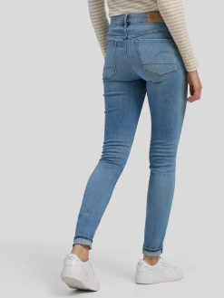 Skinnyjeans mit hohem Bund