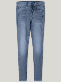 Skinnyjeans mit hohem Bund