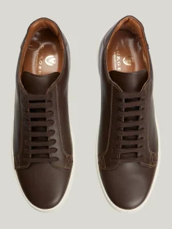 Sneaker aus Kalbsleder CLOVIO