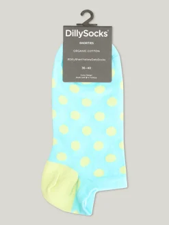 Socken SHORT YELLOW DOTS