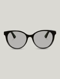 Sonnenbrille mit Logo-Streifen