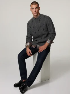 Stehkragenhemd im Slim Fit TALOC