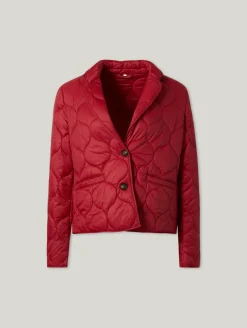 Steppjacke in Blazerform