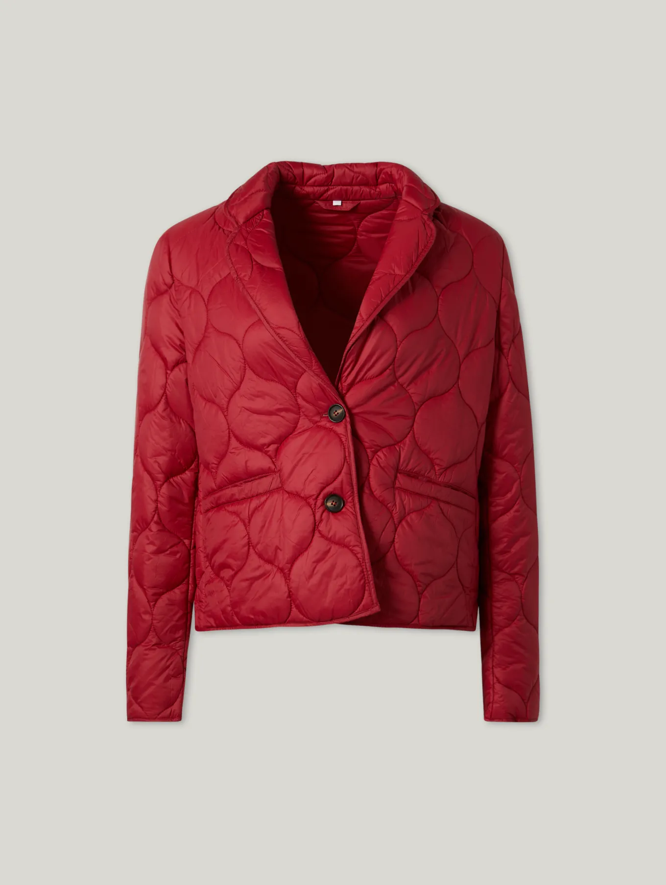 Steppjacke in Blazerform