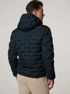 Steppjacke mit Kapuze