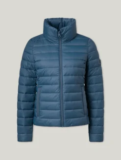 Steppjacke mit Stehkragen