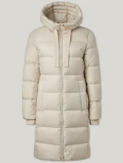 Steppmantel mit Kapuze