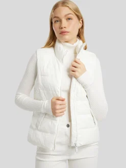 Steppweste mit Pailletten