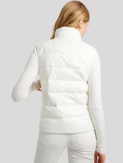 Steppweste mit Pailletten