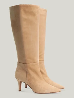 Stiefel aus Veloursleder